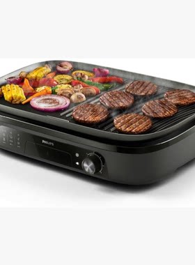 德国代购 Philips Table Grill HD6210/95 2400 W台式烧烤电烤盘