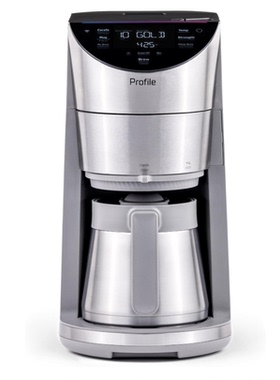 美国代购GE Grind & Brew Coffee Maker智能磨豆滴露咖啡机110v
