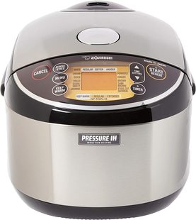 Zojirushi 美国代购 Rice NWC18XB Cooker压力IH电饭锅110V