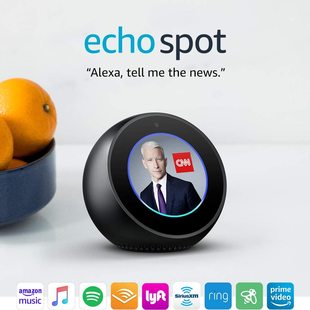 Echo 美国代购 Spot 智能音箱闹钟显示屏智能家庭控制