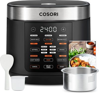 美国代购COSORI Rice Cooker 18合1电饭锅模糊微电脑逻辑技术110v