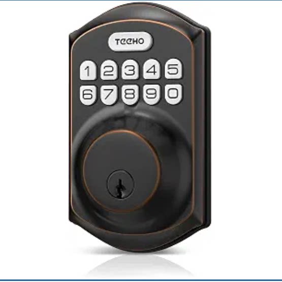 美国代购TEEHO Keyless Entry Door Lock 密码锁电子门锁