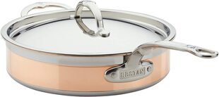 美国代购 CopperBond Sauté Pan不锈钢铜芯煎炒锅意大利造 Hestan