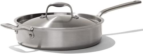 美国代购Made In Stainless Steel Saute Pan不锈钢煎炒锅5层复合