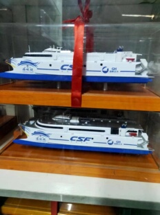 海峡号客运滚装船仿真舰艇模型工艺船航模纪念摆件展览收藏品送礼