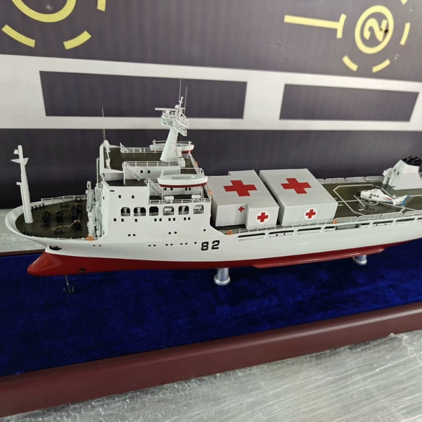 世昌号82训练舰模型合金导弹舰艇航模金属军舰船航母摆件收藏包邮