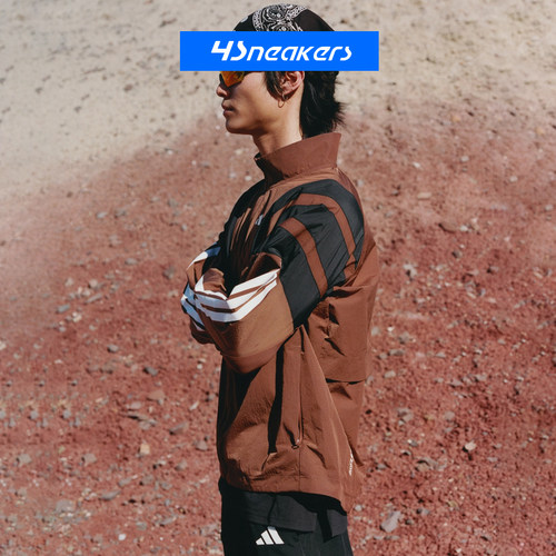 Adidas x Pharrell Williams火星系列联名条纹夹克外套休闲短裤