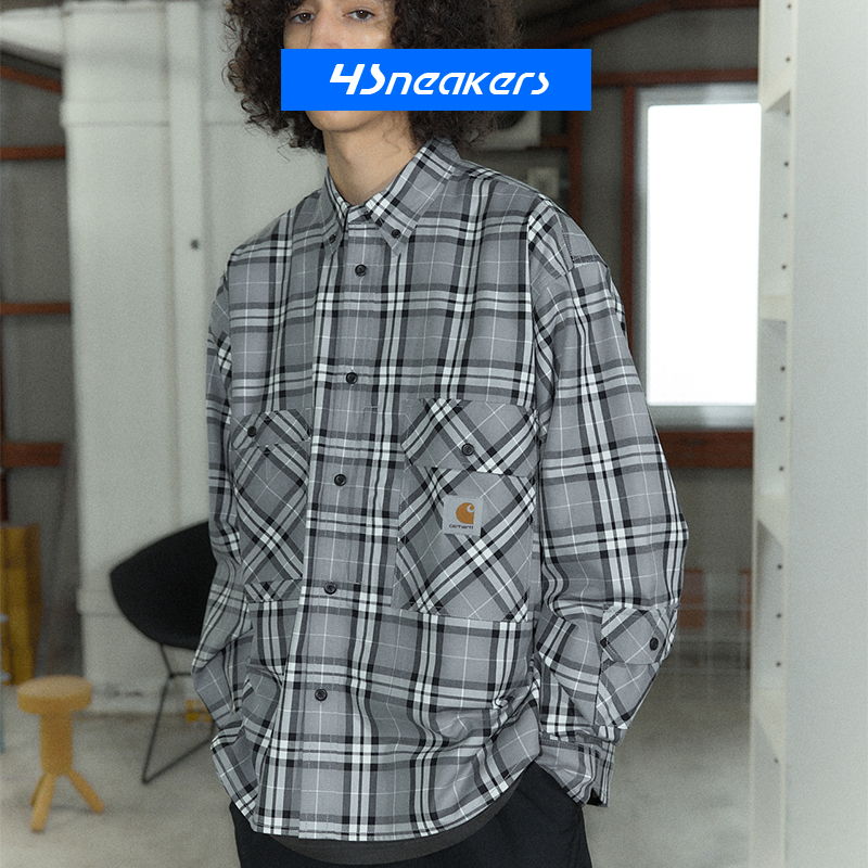 Carhartt WIP x INVINCIBLE联名 卡哈特底特律两面穿工装夹克外套