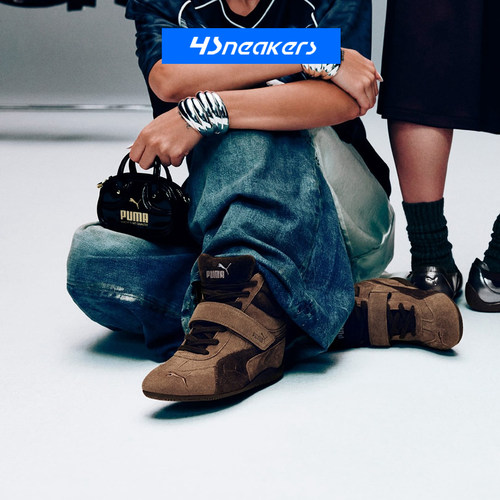 PUMA/彪马 Speedcat Wedge 高帮坡跟内增高魔术贴女款运动休闲鞋