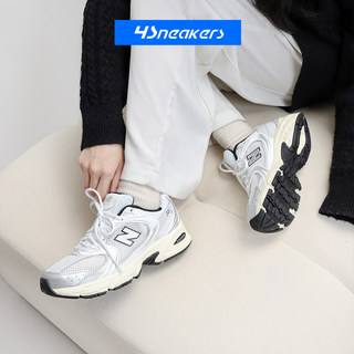 New Balance NB530男女白银复古跑步运动老爹鞋MR530SG/MR530TA