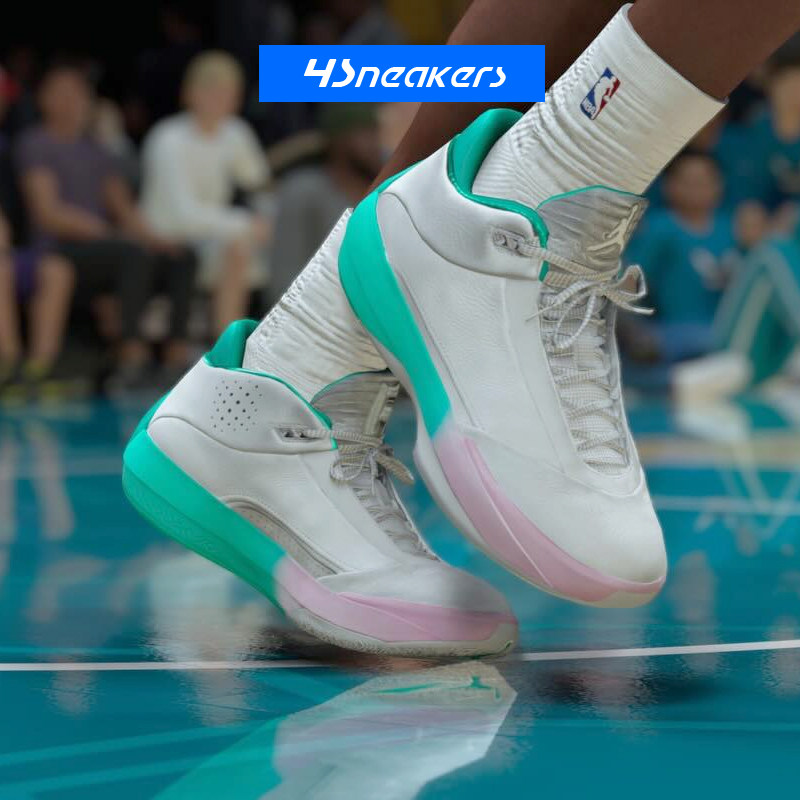 Nike Air Jordan 40 PF AJ40 白绿男款低帮篮球鞋IQ5380-100