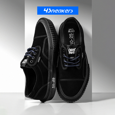 WTAPS x OAMC x Vans Seylynn LuG 范斯联名款黑色男女帆布鞋板鞋