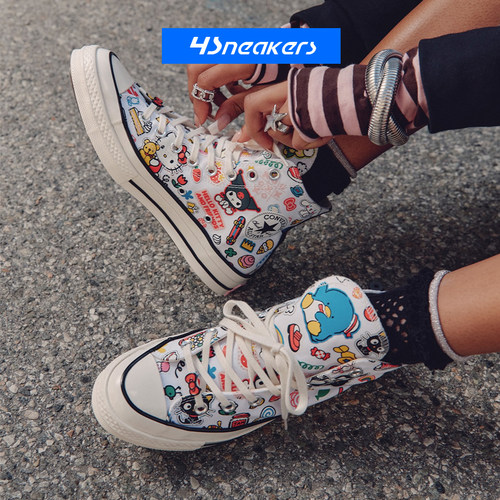 Converse  x Hello Kitty AND Friends All Star 匡威联名帆布鞋