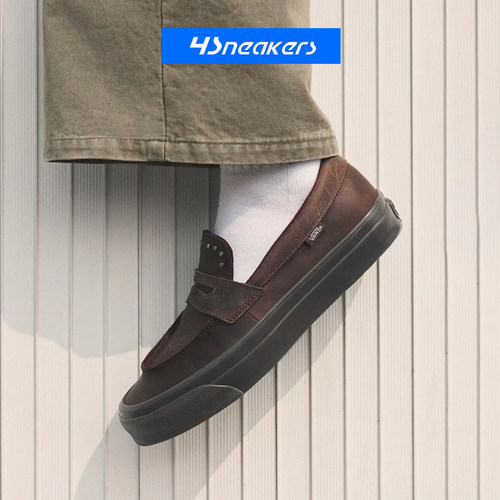 VANS/范斯 Skate Loafer 53男女绒面复古一脚蹬乐福鞋VN000Z0GBRO
