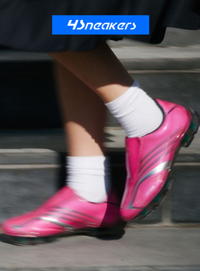 阿迪达斯AdidasF50 ADIFRAME三叶草足球风运动休闲鞋JQ9556