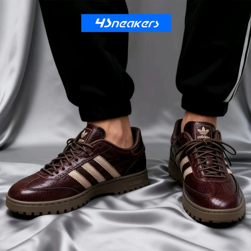 阿迪达斯Adidas Samba WTR三叶草纯黑德训板鞋运动休闲鞋KI6278