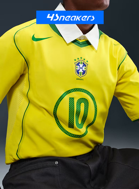 NIKE Ronaldinho Brazil 2004 Total 90 足球运动短袖IF2941-731
