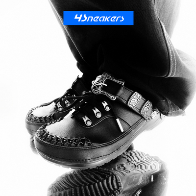 卡骆驰Andersson Bell x Crocs Classic Clog联名皮革铆钉洞洞鞋