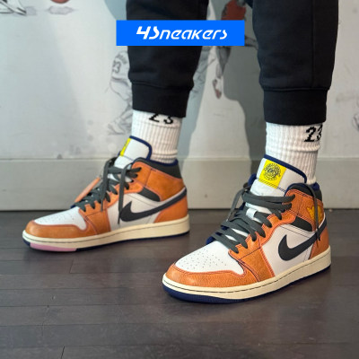 Nike/耐克AJ1MID中帮篮球鞋