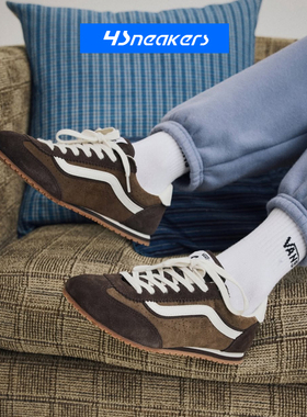 VANS范斯Super Lowpro男女街头复古翻皮T头休闲鞋VN000EFQCJ7