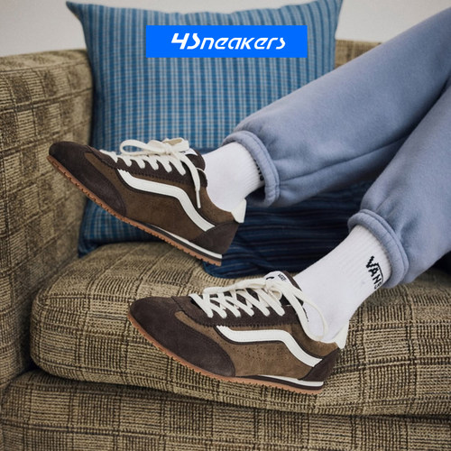 VANS范斯Super Lowpro男女街头复古翻皮T头休闲鞋VN000EFQCJ7