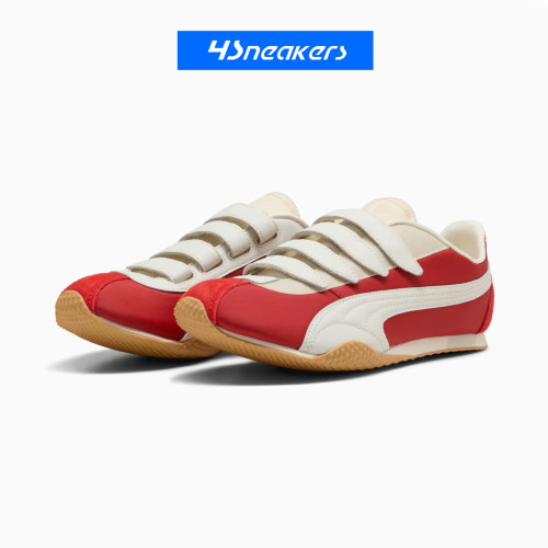 Puma H-Street Strap复古薄底赛车鞋魔术贴薄底休闲跑步鞋406127