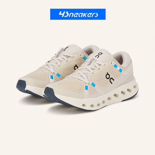 On昂跑Cloudsurfer 2 米色男女透气耐磨短跑跑步鞋3MF10121043
