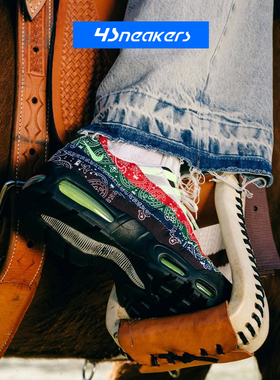Nike Air Max 95 纯黑色男女运动休闲低帮休闲跑步鞋IM0696-001