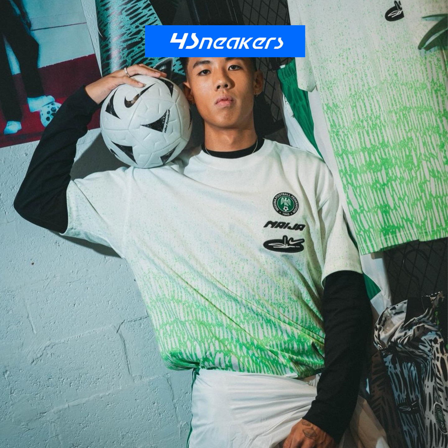 NIKE 尼日利亚/英格兰/加拿大等国家队联名足球短袖T恤外套长裤