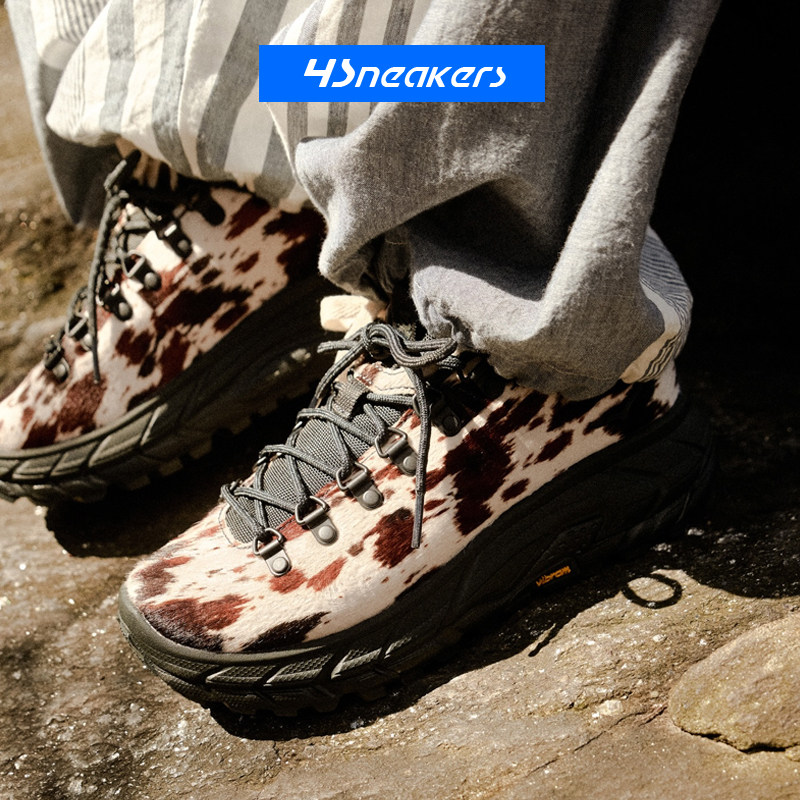 HOKA ONE ONE TOR SUMMIT 厚底增高皮革拼接徒步越野休闲登山鞋