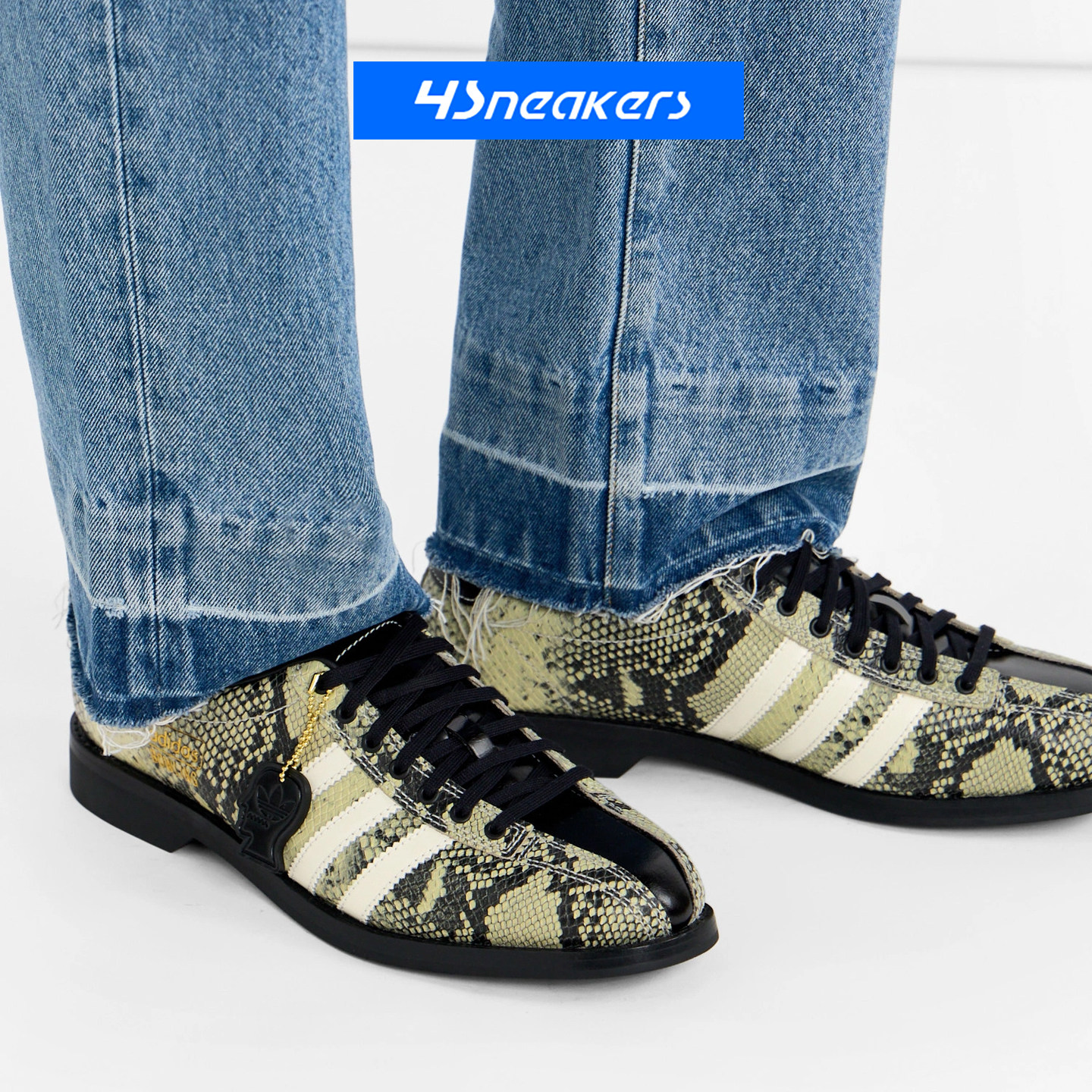 Adidas Bowling x Brain Dead三叶草联名经典T头休闲保龄鞋KH8143