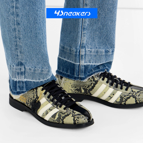 Adidas Bowling x Brain Dead三叶草联名经典T头休闲保龄鞋KH8143