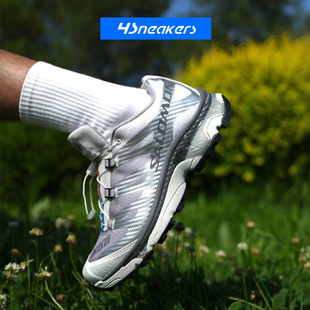 男女同款 灰色低帮跑步鞋 475684 SALOMON萨洛蒙 户外登山鞋