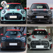 CARWOMAN宝马min拉花F66原厂款 饰车贴 U25装 机盖贴纸电车J01 J05