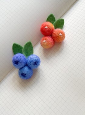 纯手工制作实心进口羊毛毡