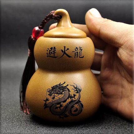 火龙厨房辟避瓶摆件强效指导西北陶罐在正宗火龙】摆放经典方向【