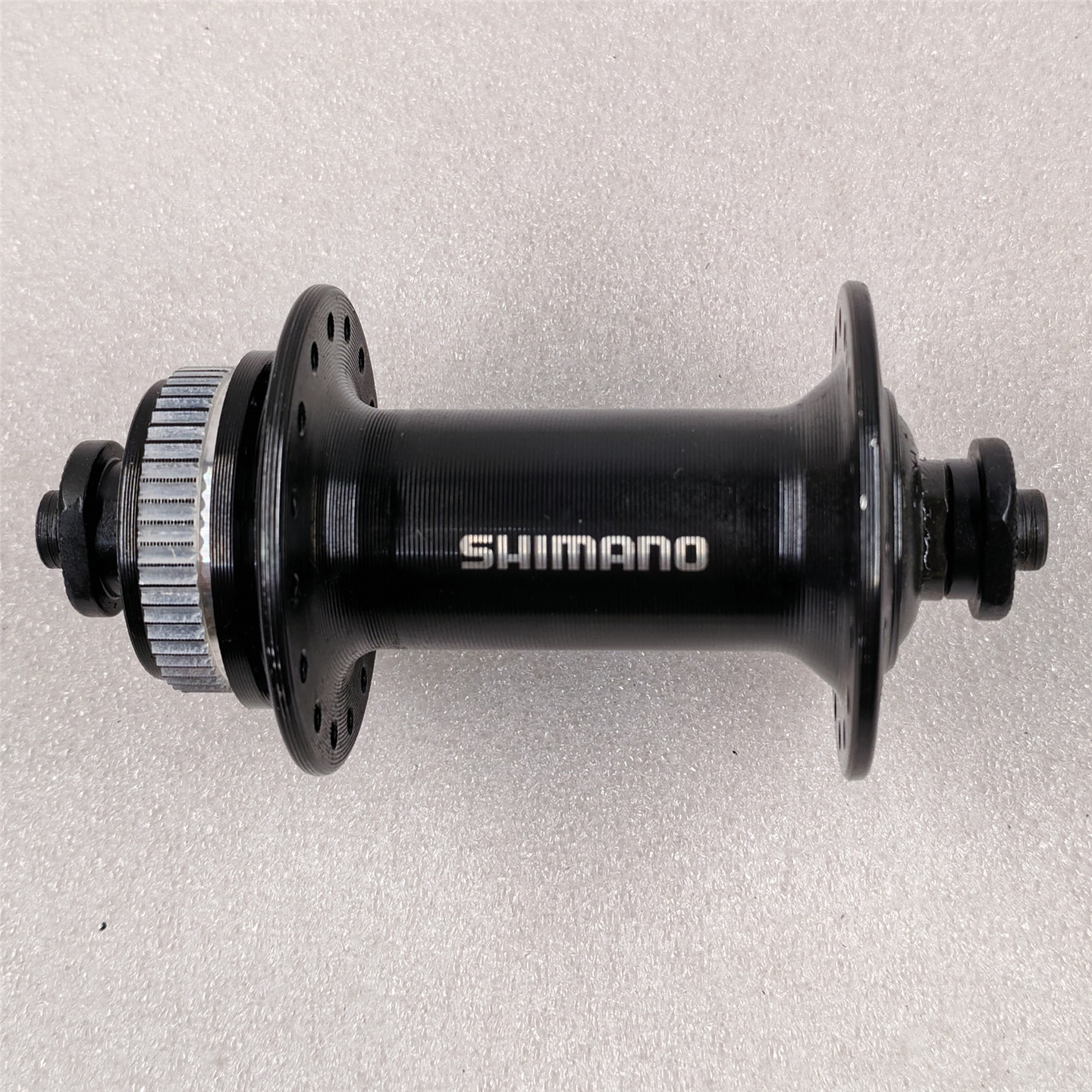 捷安特配件32孔禧玛诺HB-TX505前花鼓中央锁死碟刹山地车自行车