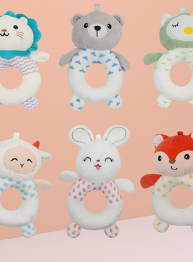 For 0-12 Months Babies/Round-shaped Rattle Toy/Safe Material