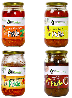 MIX Vegetable Mango PICKLE印度进口芒果柠檬果蔬泡菜酱腌菜罐头