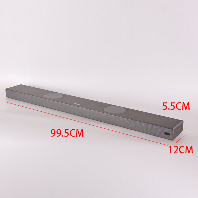 aiwa爱华bas-721al电视机回音壁音响2.1蓝牙家用铝合金音箱低音炮