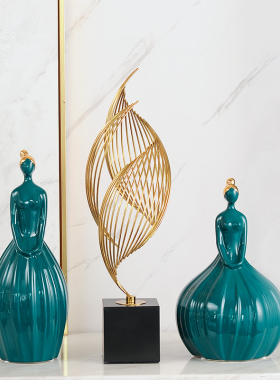 陶瓷材质摆件客厅玄关