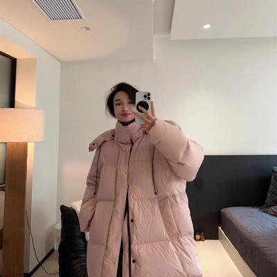 潮牌冬季女士大被子时尚羽绒服