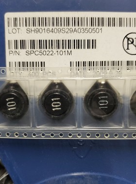 DO5022C-101M 100uh 椭圆形大电流贴片功率电感 SSL1306T-101M-N