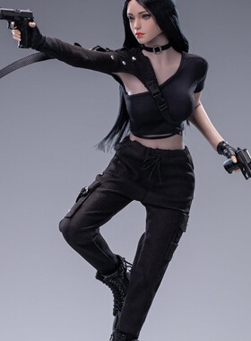 现货  1/6兵人可动 3S008 酷女孩机能装 战术套装 特工衣服