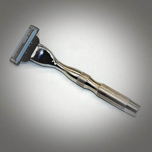 304不锈钢水洗手动剃须刀