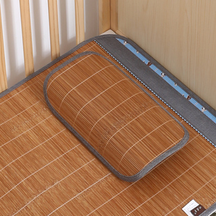 婴儿凉席枕巾儿童凉枕套冰丝30×50宝宝小枕套乳胶枕双面竹枕席