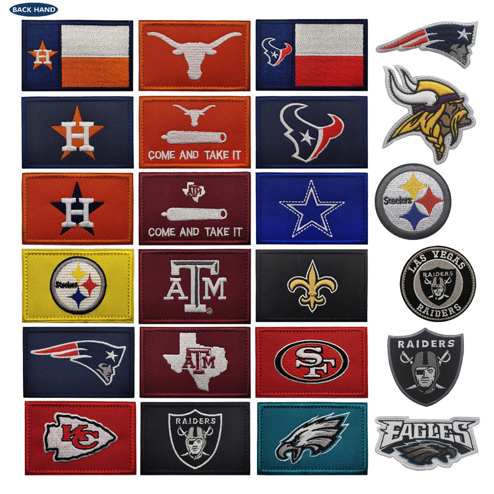 nfl橄榄球队队标匹兹堡钢人明尼苏达维京人费城老鹰突击者