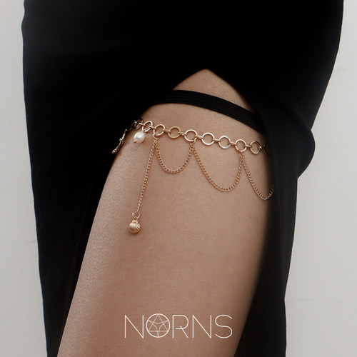 Norns腿链海洋维纳斯金属贝壳