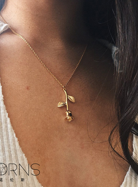 欧美项链森系学生脖子吊坠