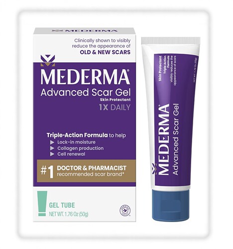 现货/直邮 美德玛祛疤膏加强版mederma50克 凹陷疤痕含洋葱